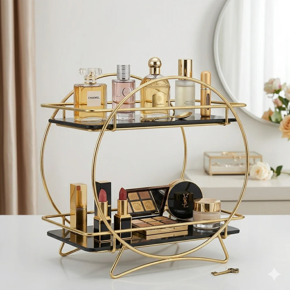 2-Tier Golden Shelf
