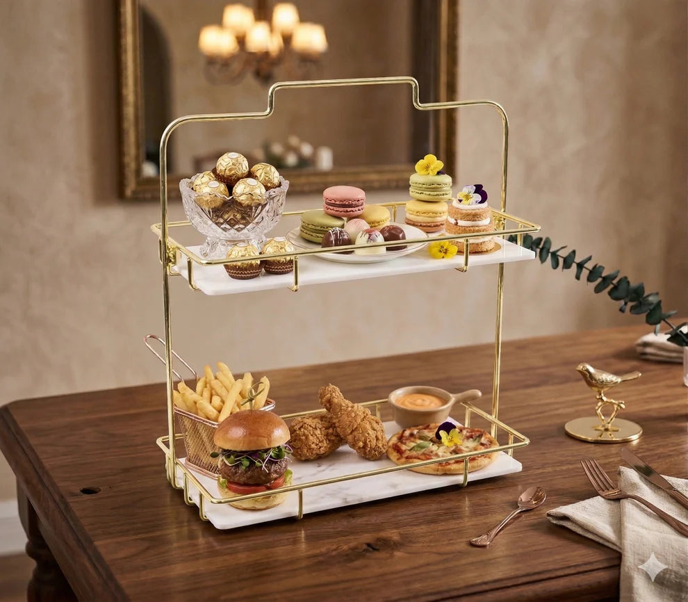 Countertop Organizer Gold,