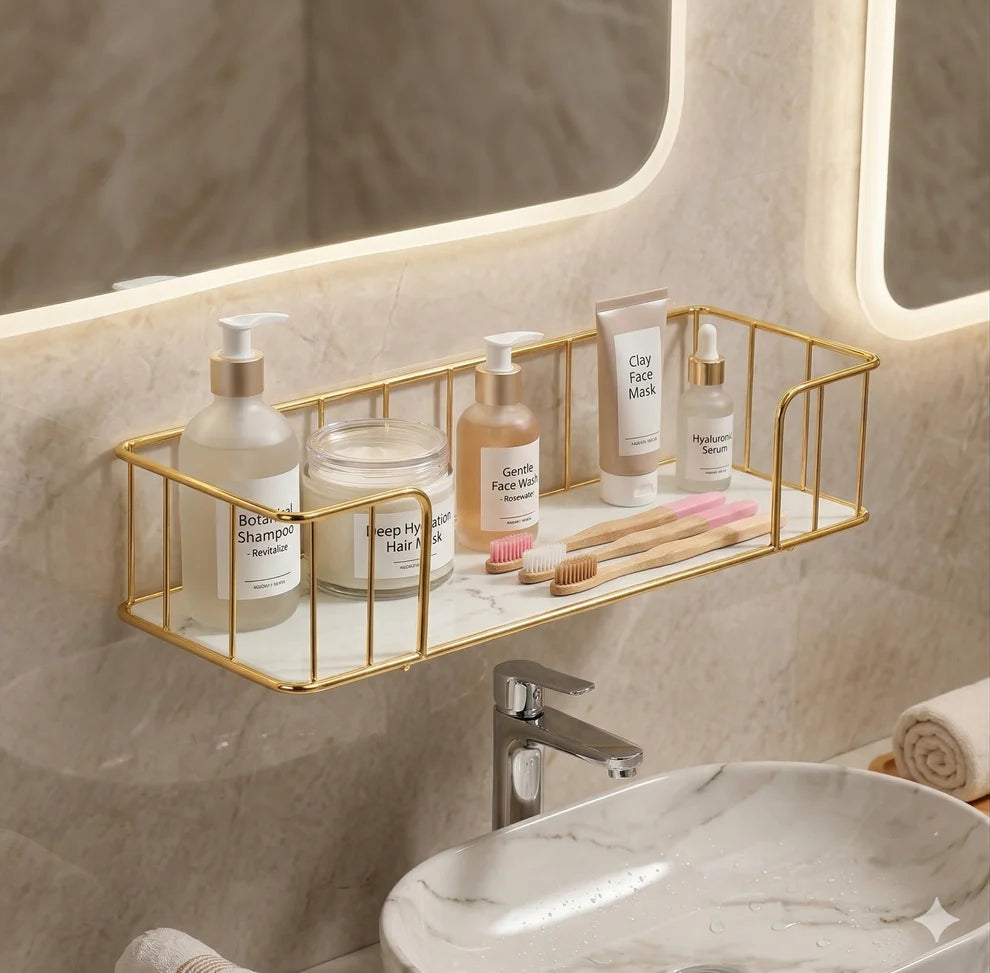 Premium Skincare Shelf, Wall Mounted Spice Rack