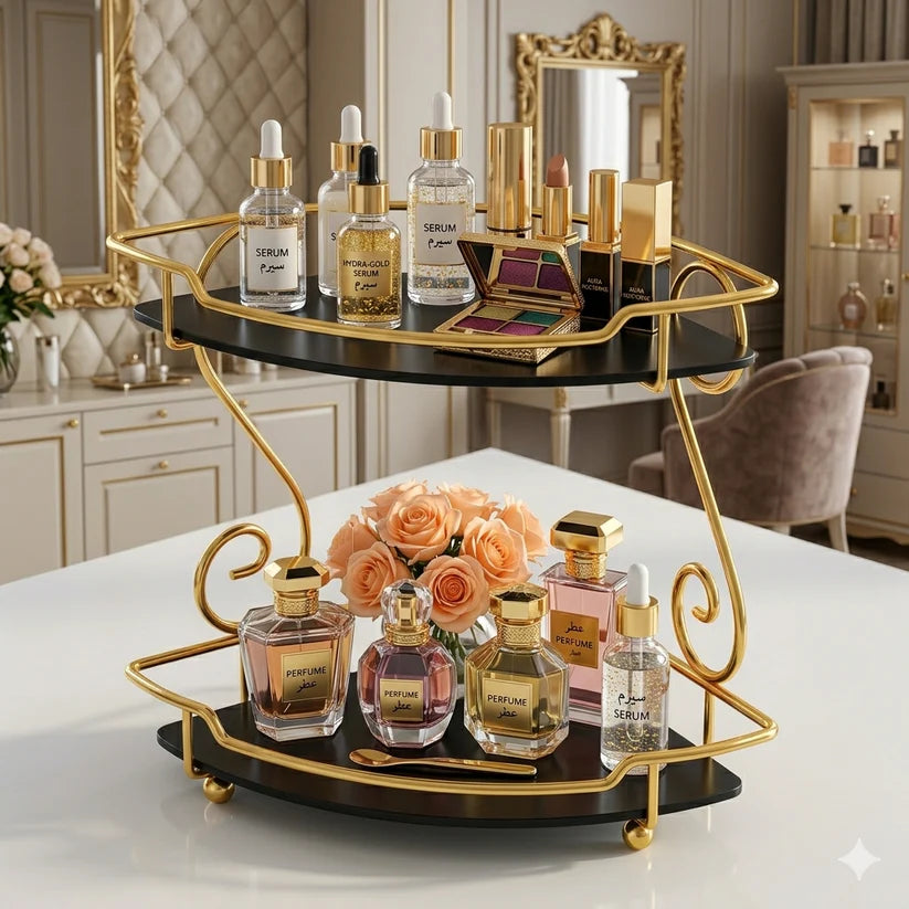 2-Tier Cosmetic Stand
