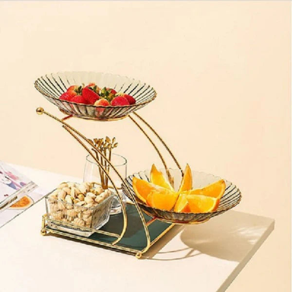 Mini Cart Organizer, Decorative Gold Trolley, Tabletop Perfume Stand, Luxury Cosmetic Tray, Unique Home Decor Pieces.