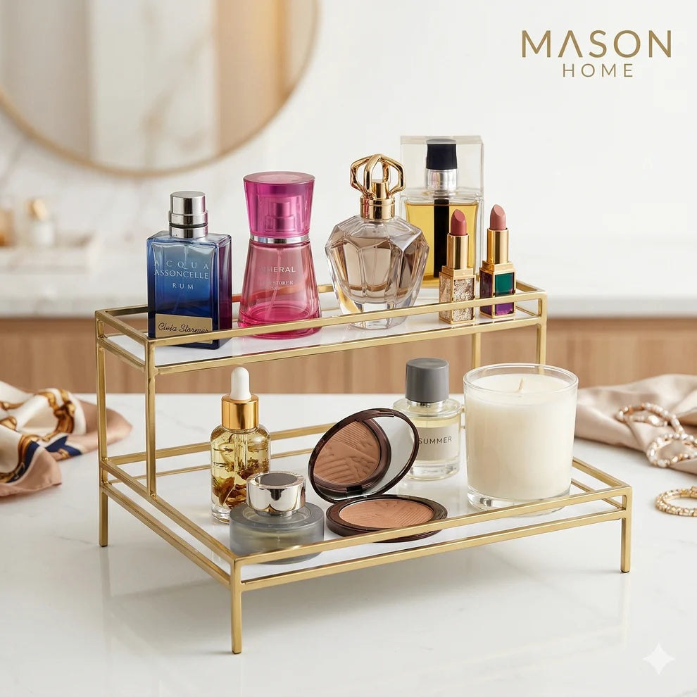 Golden Display Rack